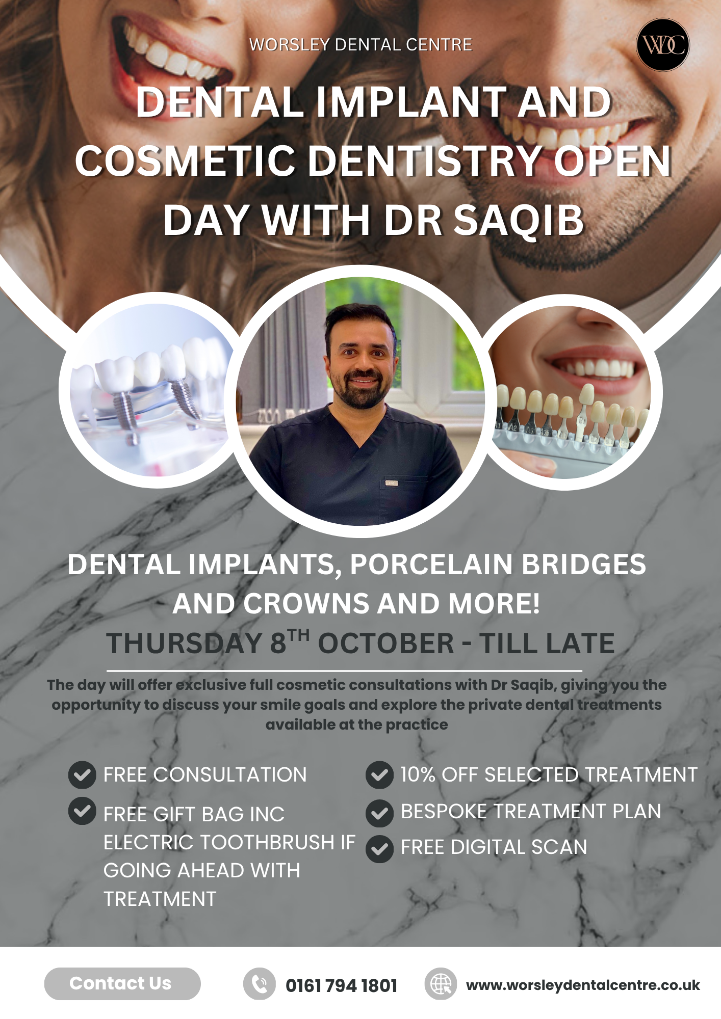 Worsley Dental Centre Dental Implant and Cosmetic Dentistry Open Day